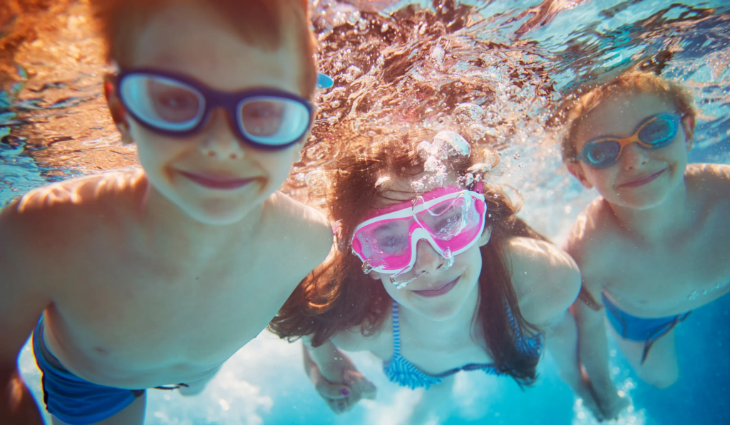 swimming